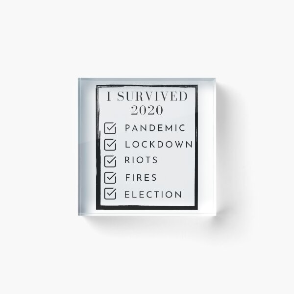 Item preview, I survived 2020  designed and sold by StormyMuse.