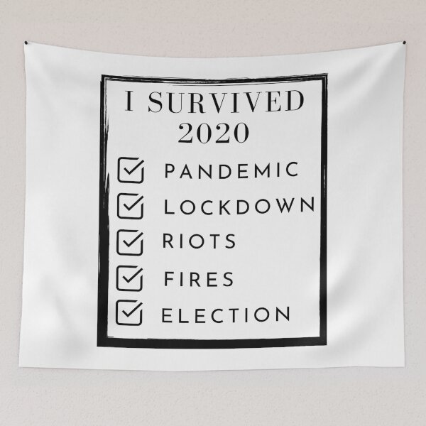 Item preview, I survived 2020  designed and sold by StormyMuse.