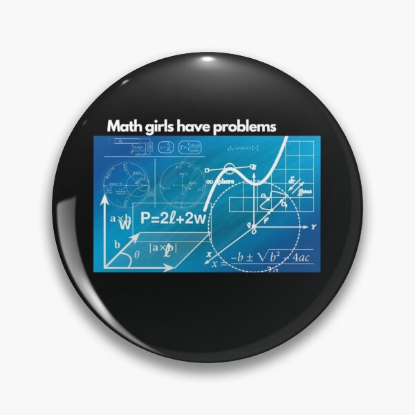 Item preview, Math Girls Have Problems designed and sold by UncleStuScience.
