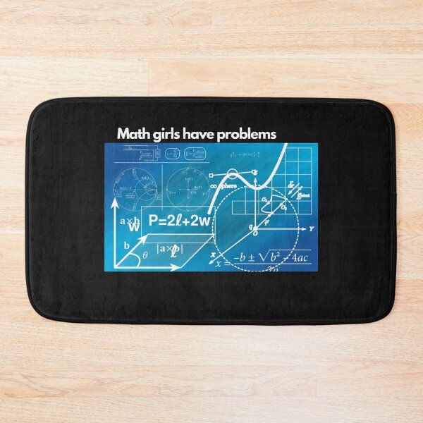 Item preview, Math Girls Have Problems designed and sold by UncleStuScience.