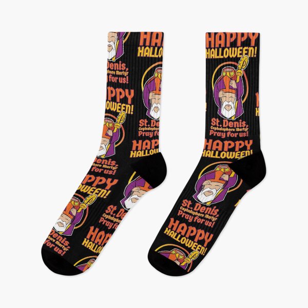 Item preview, Happy Halloween! St. Denis, Pray For Us! designed and sold by artjuniverse.