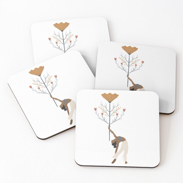 Item preview, Dancing on Flowers - Centering and Finding Yourself in Nature - Reconnecting Yourself - Art Illustration designed and sold by seaniekai.