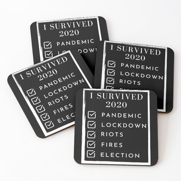 Item preview, I Survived 2020 - In White  designed and sold by StormyMuse.