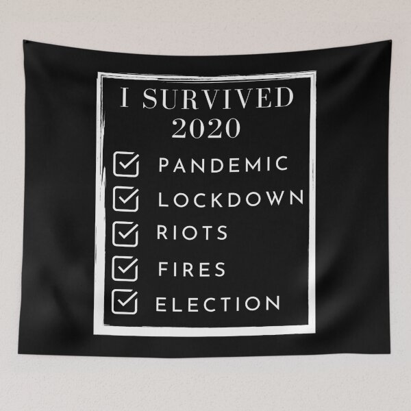 Item preview, I Survived 2020 - In White  designed and sold by StormyMuse.
