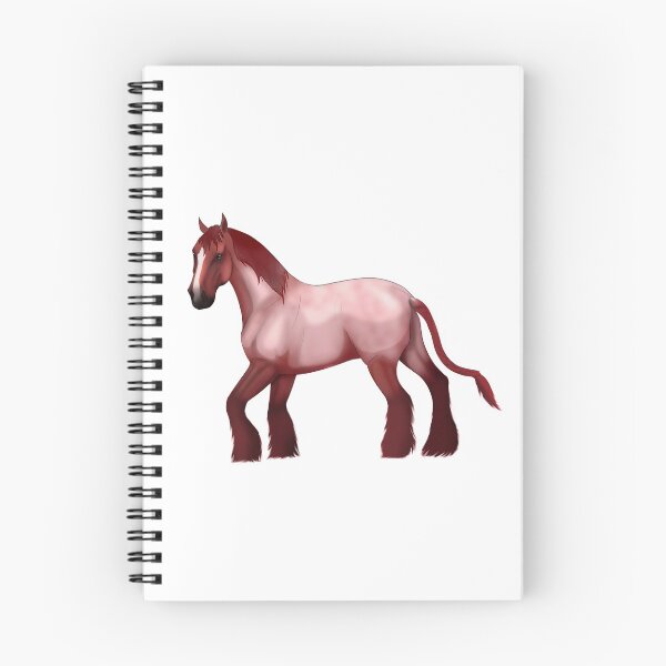 Item preview, Strawberry roan Ardennes  designed and sold by artbyolivia-d.