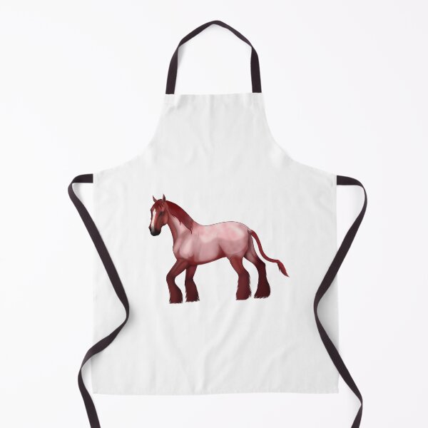 Item preview, Strawberry roan Ardennes designed and sold by artbyolivia-d.