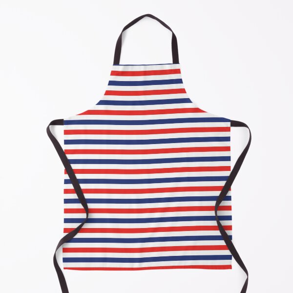 Item preview, Red and Blue Breton stripes trend 2020 2021 designed and sold by FreshPrintini.