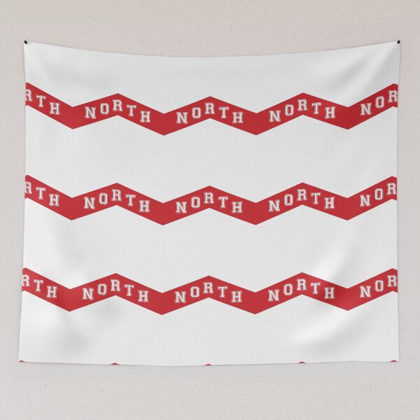 Item preview, Raptors Chevron (White/Red) designed and sold by Doolman.