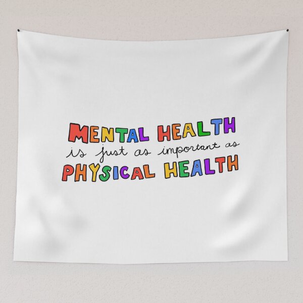 Item preview, Mental Health Is Important (Rainbow) designed and sold by crystaldraws.