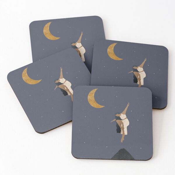 Item preview, Dancing the Night Away - Mountain View - Centering and Finding Yourself in Nature - Reconnecting Yourself - Art Illustration designed and sold by seaniekai.