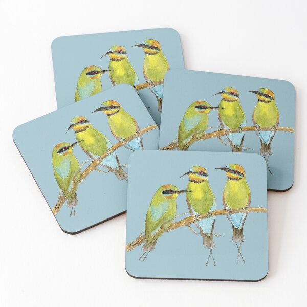 Item preview, Rainbow Bee Eater Bird designed and sold by mazdavisart.