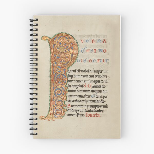 Aperçu de l'œuvre et filius datus est nobis_); le _Puer Natus est_ est l'Introit pour la troisième messe du jour de Noël. Le manuscrit original date d'environ 1180 CE.
Musée J. Paul Getty créée et vendue par SexyCodicology.