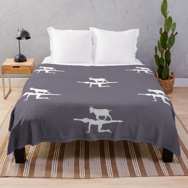 Item preview, Goat on person doing yoga gift designed and sold by CareShare Design.