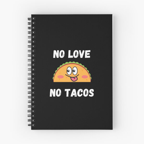 Item preview, No Love No Tacos designed and sold by Pea Fitness.