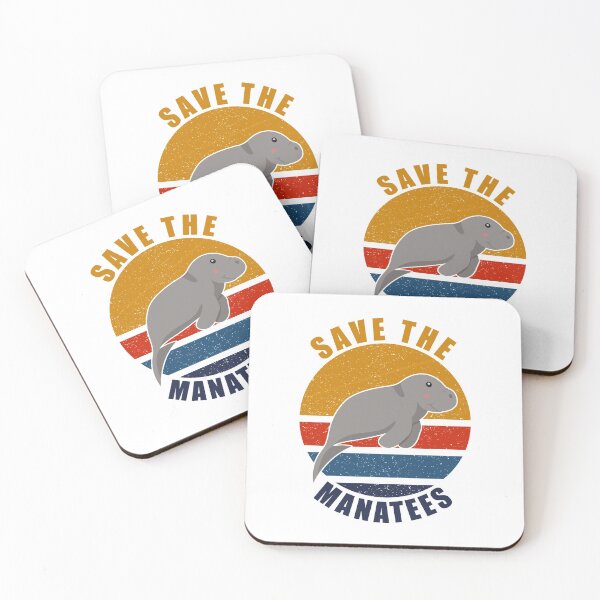 Item preview, Save the Manatees  designed and sold by Katherine Winner.