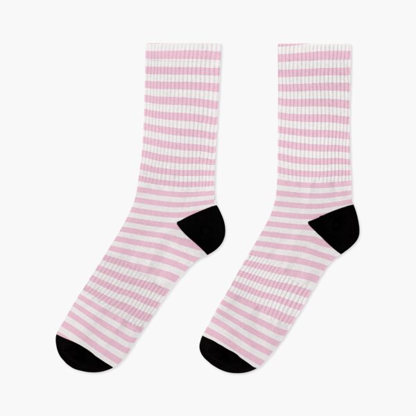 Item preview, Soft pastel pink French stripes trend 2020 2021 designed and sold by FreshPrintini.