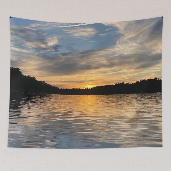 Item preview, Heart Pond Sunset designed and sold by JoanneKenney.