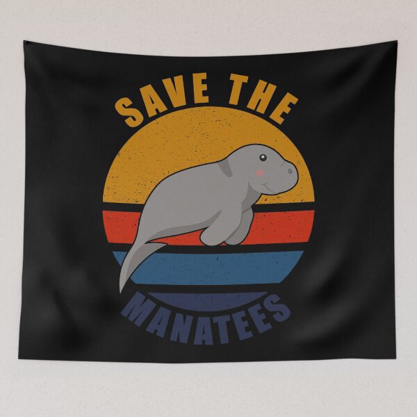Item preview, Save the Manatees  designed and sold by Katherine Winner.