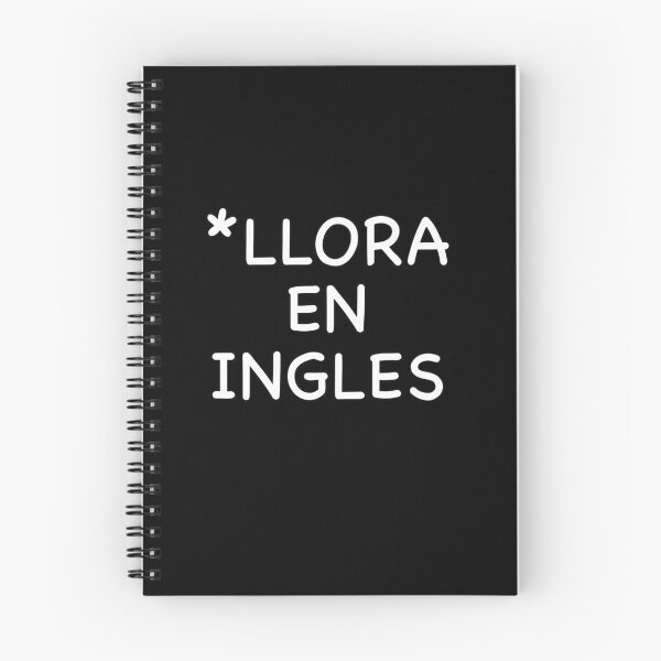 Item preview, *LLORA EN INGLES designed and sold by popculturechick.