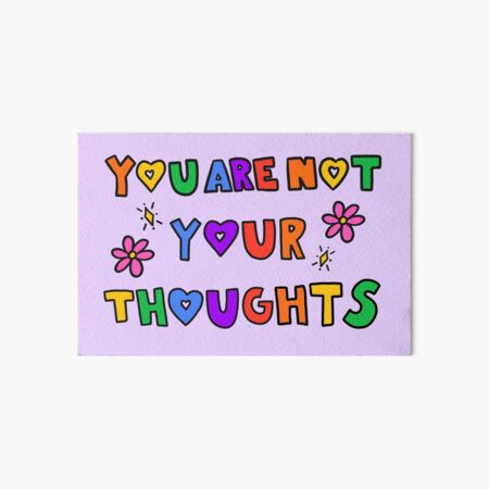 Item preview, You Are Not Your Thoughts designed and sold by crystaldraws.