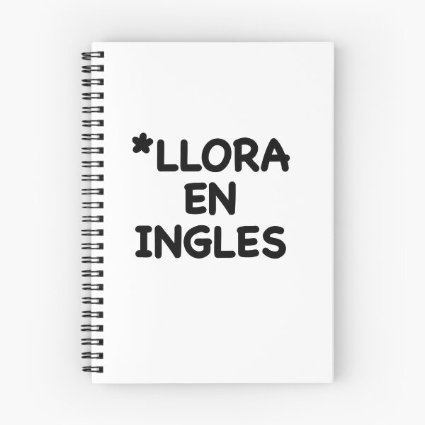 Item preview, *LLORA EN INGLES designed and sold by popculturechick.