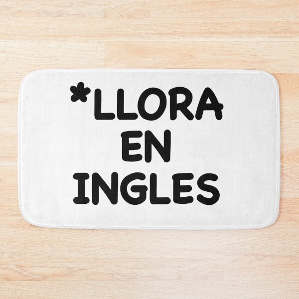 Item preview, *LLORA EN INGLES designed and sold by popculturechick.