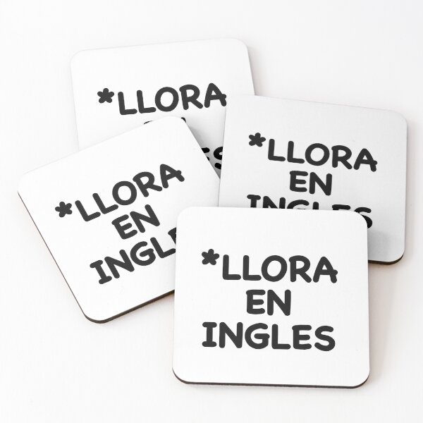 Item preview, *LLORA EN INGLES designed and sold by popculturechick.