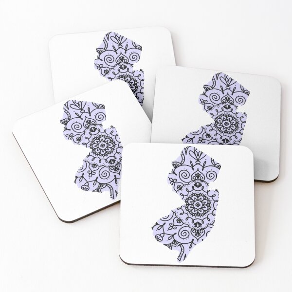 Item preview, New Jersey Purple Mandala designed and sold by Justina Designs.