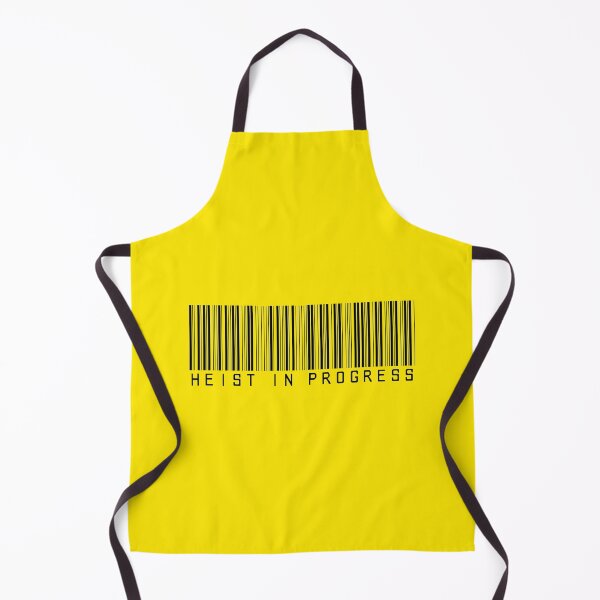 Item preview, Yellow Heist In Progress Barcode designed and sold by kismetclicks.
