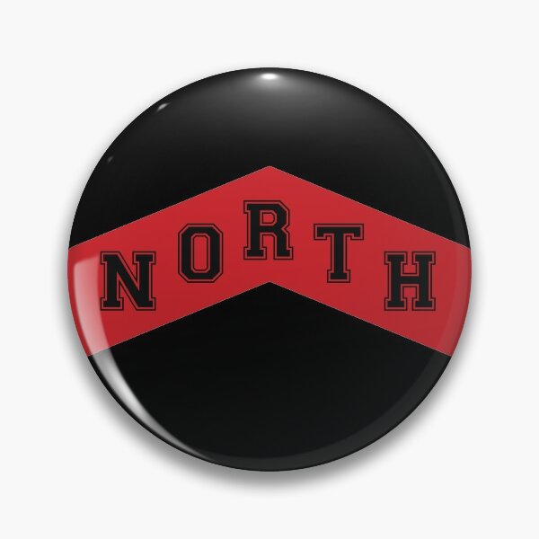 Item preview, Raptors Chevron (negro / rojo) designed and sold by Doolman.