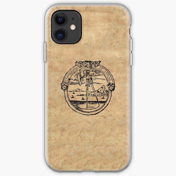 Constantia et Labore - House of Plantin Printer's Mark iPhone Soft Case