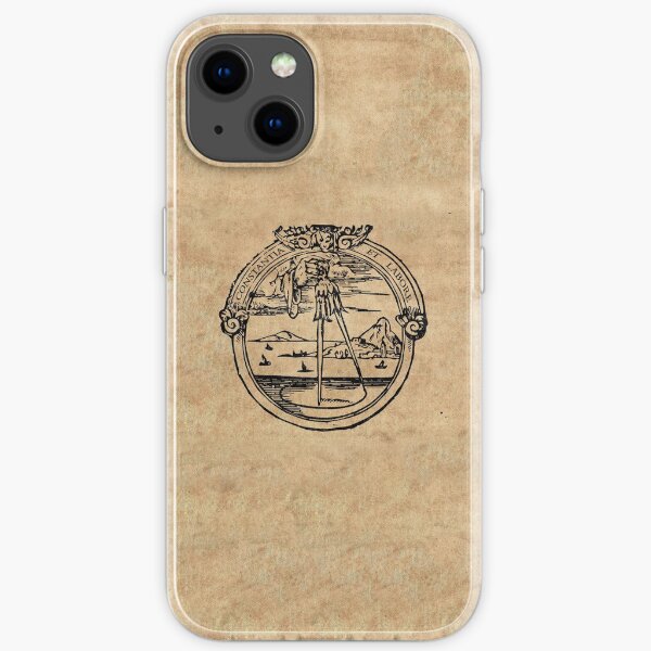 Constantia et Labore - House of Plantin Printer's Mark iPhone Soft Case