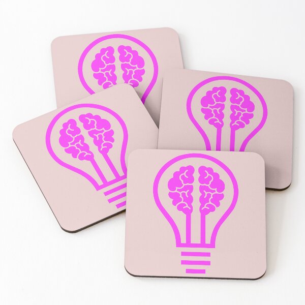 Aperçu de l'œuvre Ampoule Innovation Fuchsia créée et vendue par DarkHumorstore.