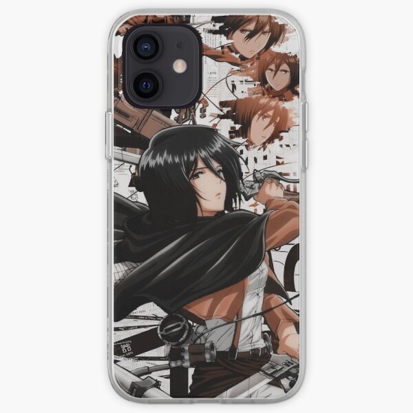 Mikasa Ackerman, attaque sur Titan Coque souple iPhone