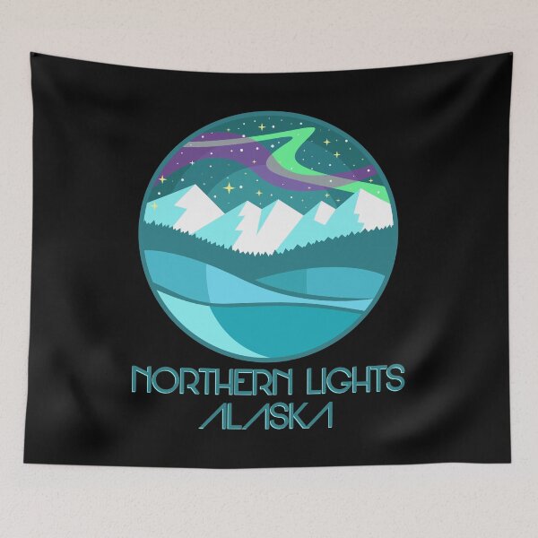 Item preview, Northern Lights Alaska designed and sold by Warrior Veteran Clothing.