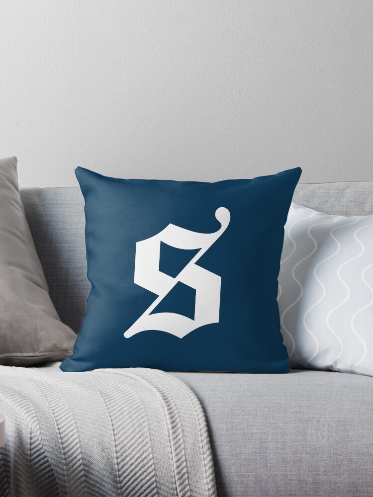 Thumbnail 1 of 4, Pillow, The Sexy Codicology Logo designed and sold by SexyCodicology.