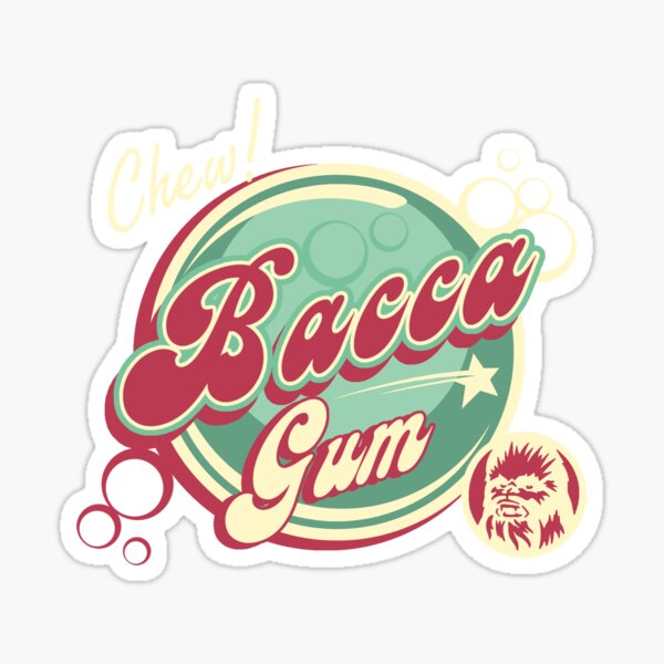 Vista previa del artículo con la obra «Mastique chicle "Bacca"!», diseñado y vendido por prunstedler.