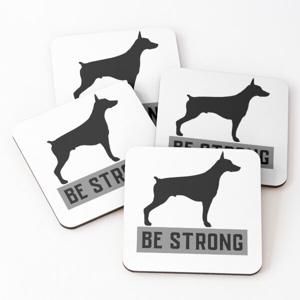 Item preview, Doberman, Be Strong designed and sold by Mocean-Art.