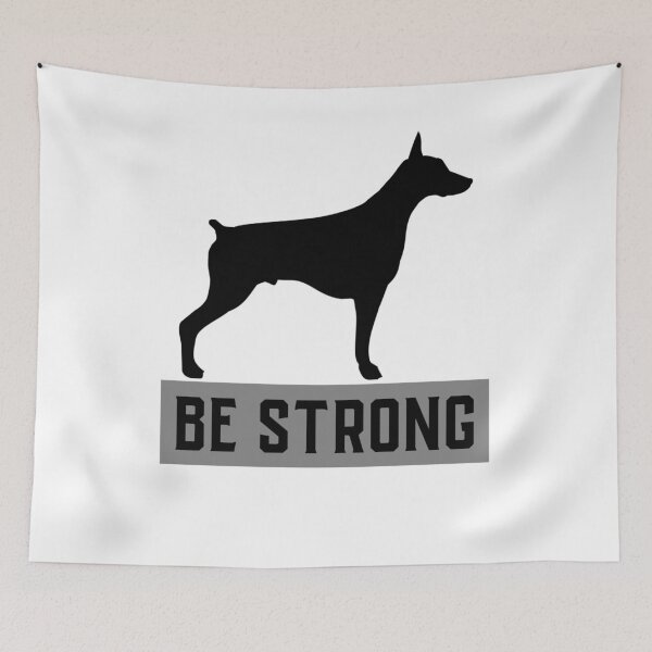 Item preview, Doberman, Be Strong designed and sold by Mocean-Art.
