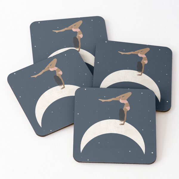 Item preview, Dancing on Moon - Photography - Starry Night Sky - Reconnecting Yourself - Art Illustration designed and sold by seaniekai.
