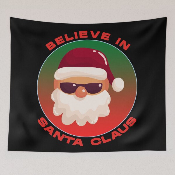 Item preview, Believe In Santa Claus designed and sold by Coder-T.