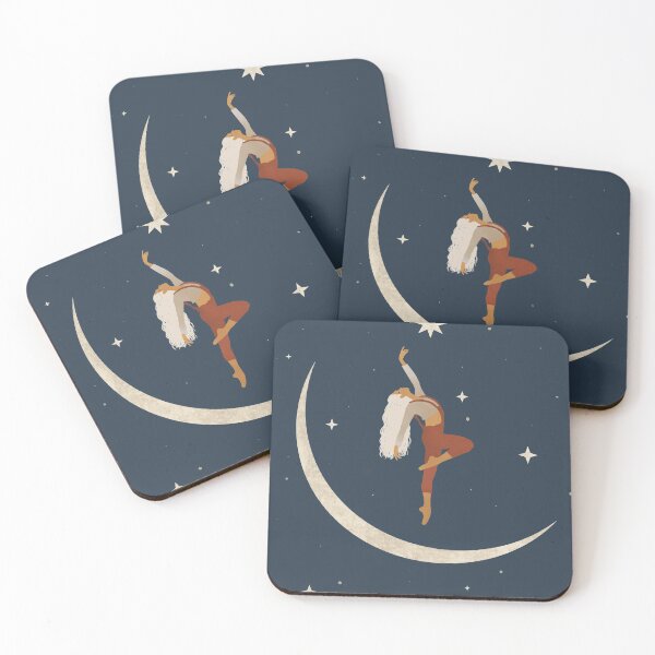 Item preview, Dancing on Moon - Photography - Starry Night Sky - Reconnecting Yourself - Art Illustration designed and sold by seaniekai.