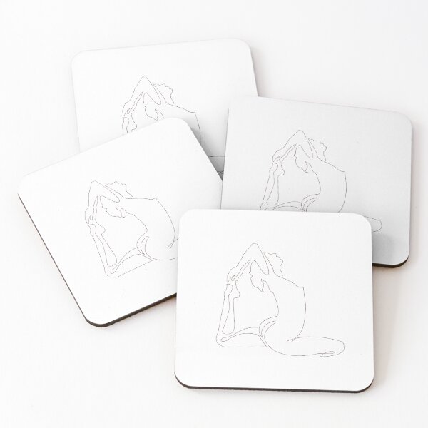 Item preview, Oneline Yoga Pose art designed and sold by Umalinha.