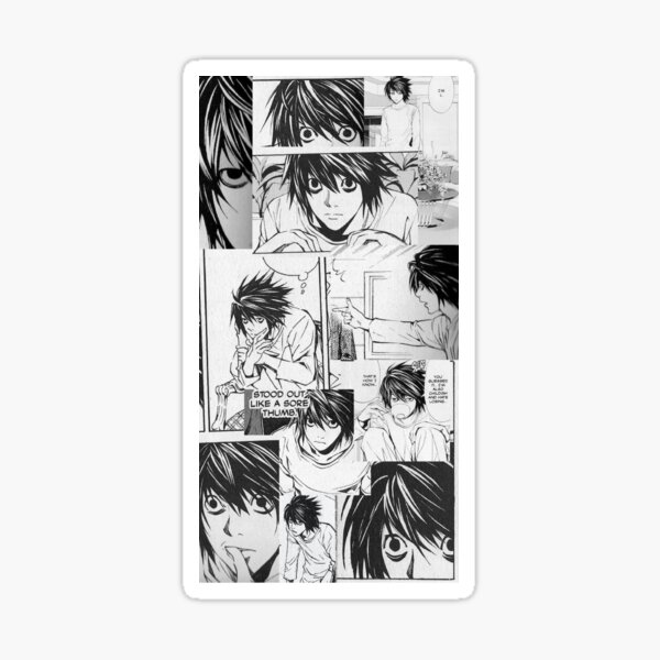 L Collage Sticker