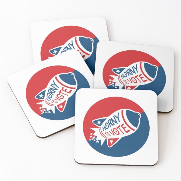 Item preview, Horny to vote  designed and sold by Pawgyle.