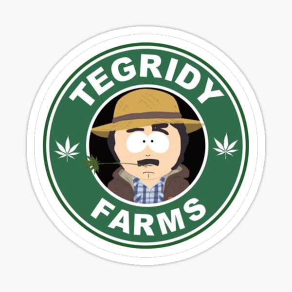 Nuevos artículos Tegridy Weed Pegatina