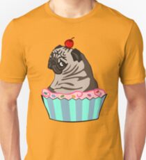 pug cupcake Unisex T-Shirt
