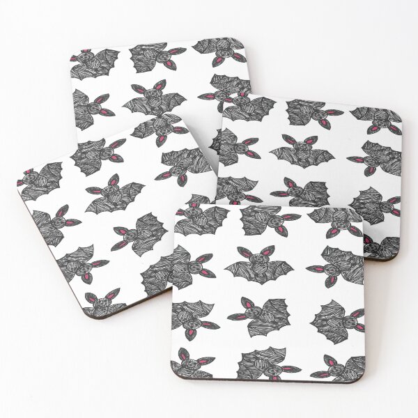 Item preview, Hand-drawn bats artwork for Halloween designed and sold by HoHartndesign.