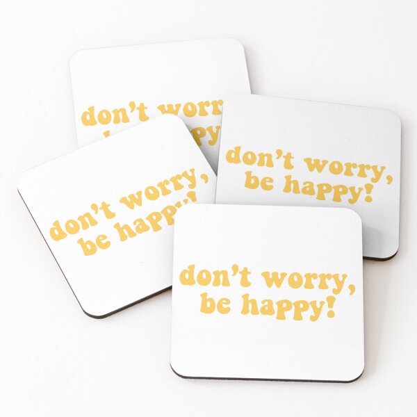 Item preview, Yellow "Don't Worry Be Happy!" designed and sold by Maggie S.