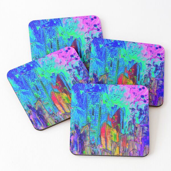 Item preview, Liquid city designed and sold by lifeloverarts.